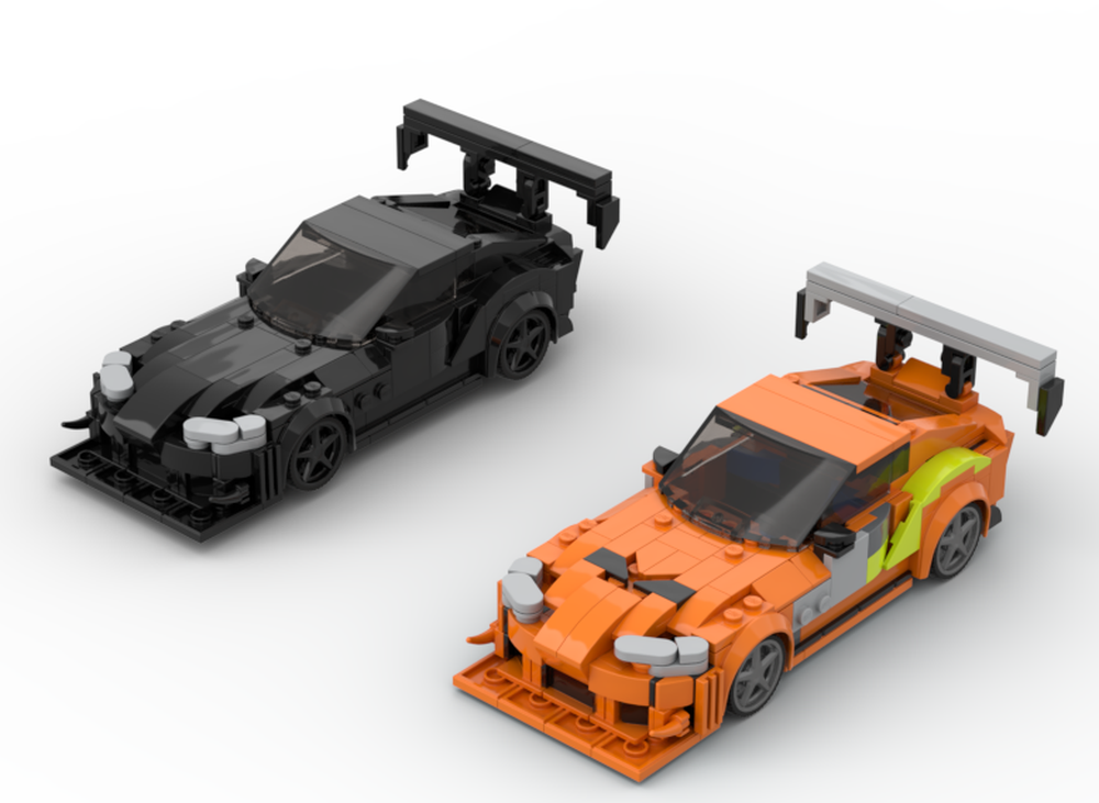 LEGO MOC toyota supra Fast and Furious and LBWK by WNbuilder ...