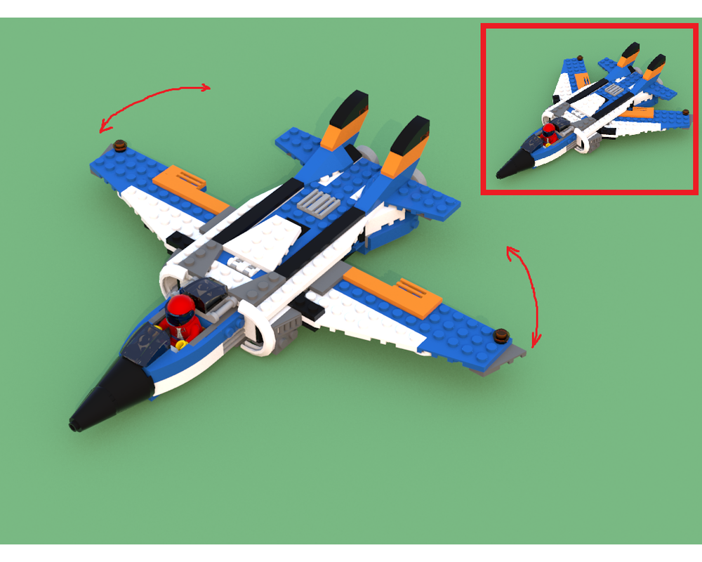 call of duty lego jet