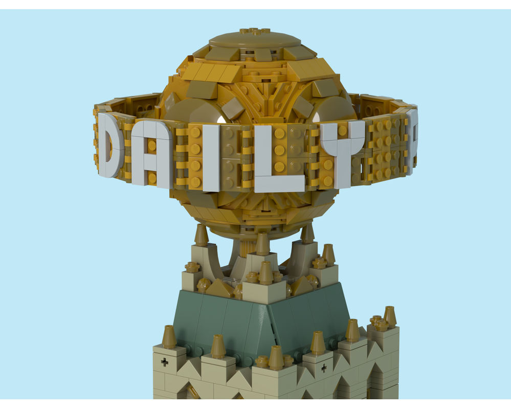 LEGO MOC-227040 The Daily Planet by P Squiddy | Rebrickable - Build ...