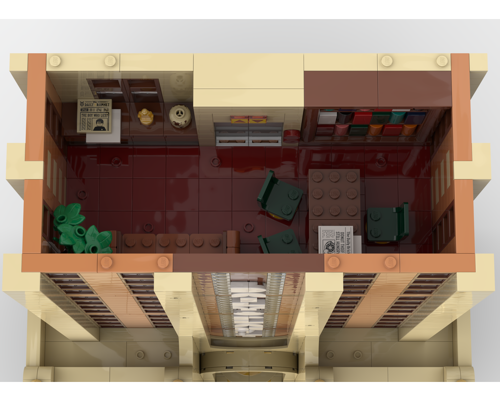LEGO MOC-227040 The Daily Planet by P Squiddy | Rebrickable - Build ...