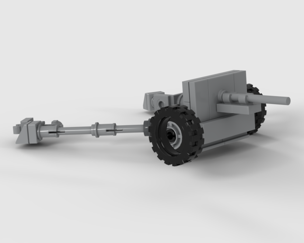 LEGO MOC-227049 WW2 American M3A1 3MM Anti-Tank Gun by ETblast00 ...
