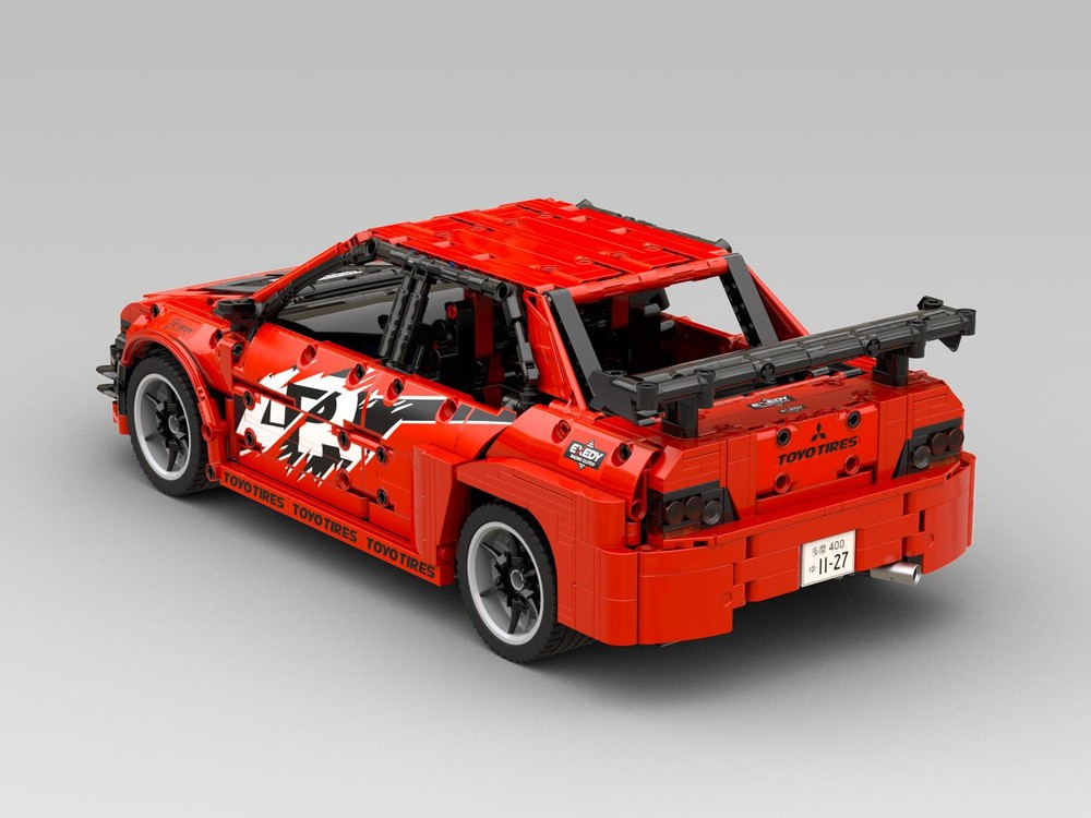 LEGO MOC-227138 Sean's Mitsubishi Lancer Evolution (1:12) [Manual