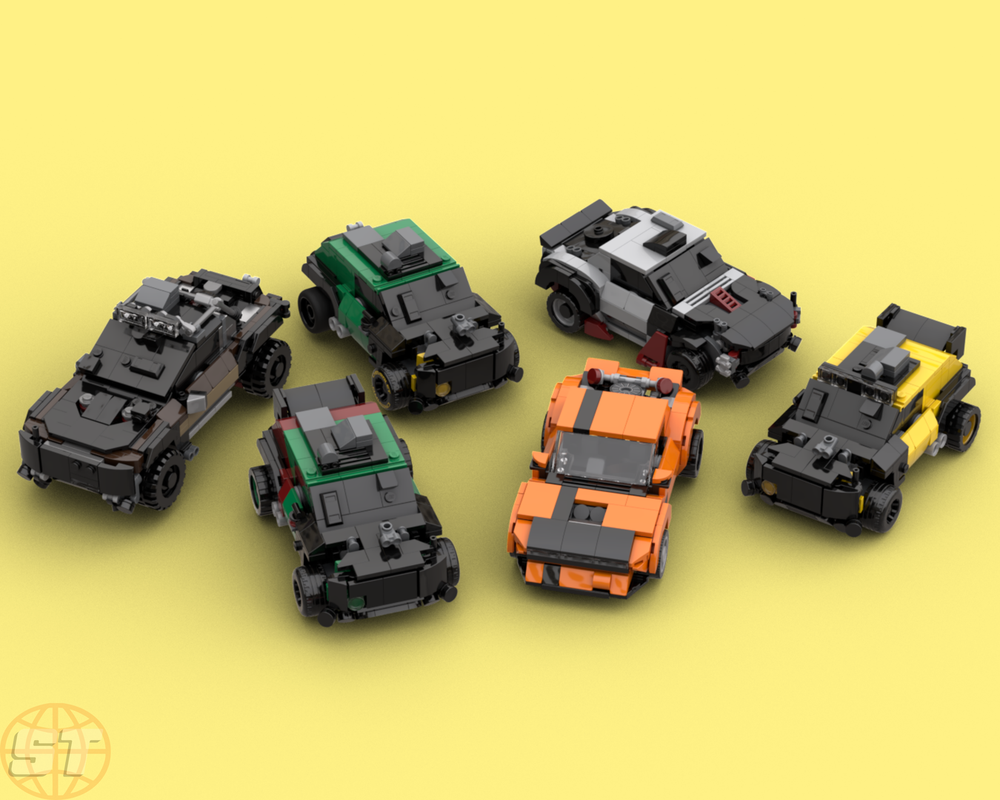 LEGO MOC-227152 Cyberpunk 2077 - Nomad Vehicle Bundle by ST_MADE