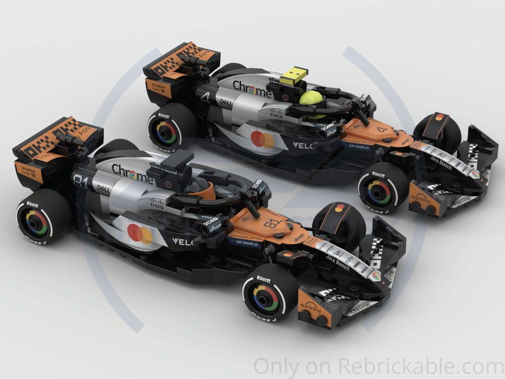 LEGO MOC-227156 F1 McLaren MCL39 Silverstone by Pit Lane Bricks Factory ...