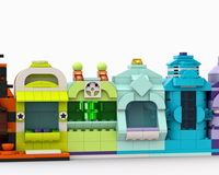 11043 Rainbow houses