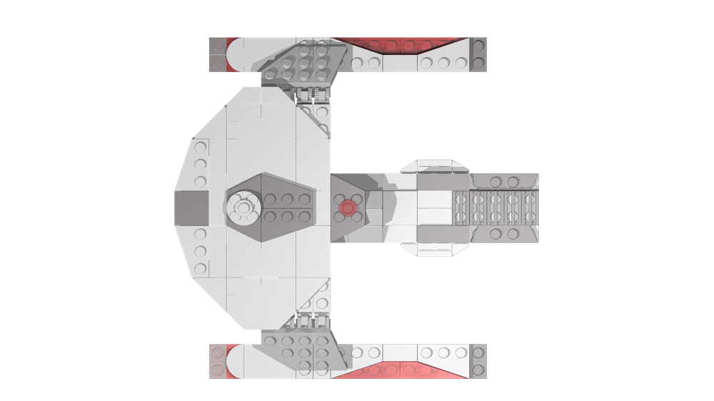 LEGO MOC-227334 Rigel-Class Starship, Smooth Edition by LegendAJ ...