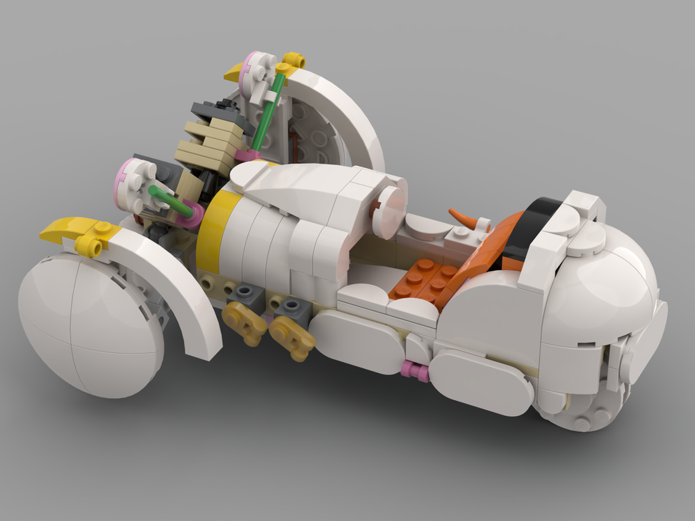 LEGO MOC Rabbit's 3 Wheeler by WeHo | Rebrickable - Build with LEGO