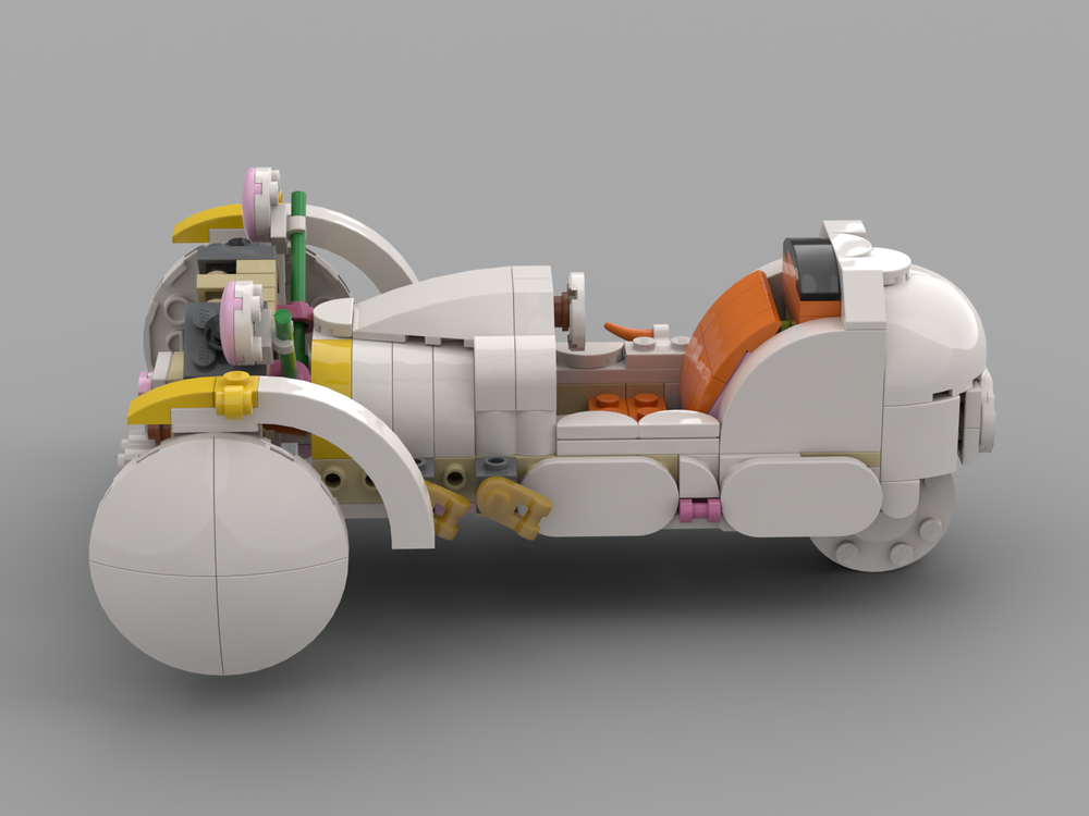 LEGO MOC Rabbit's 3 Wheeler by WeHo | Rebrickable - Build with LEGO