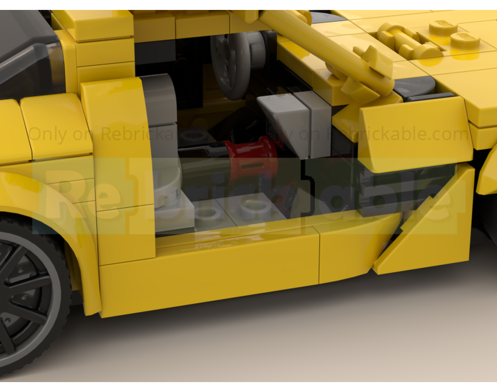 LEGO MOC-227377 Mercedes SLS AMG Black Series by Xayabricks ...