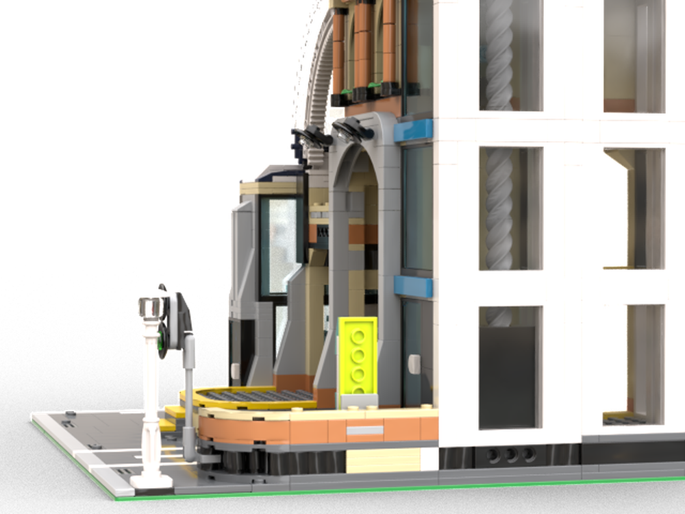 LEGO MOC-227515 Modular Transport Depot by BrickAndBuildsI ...