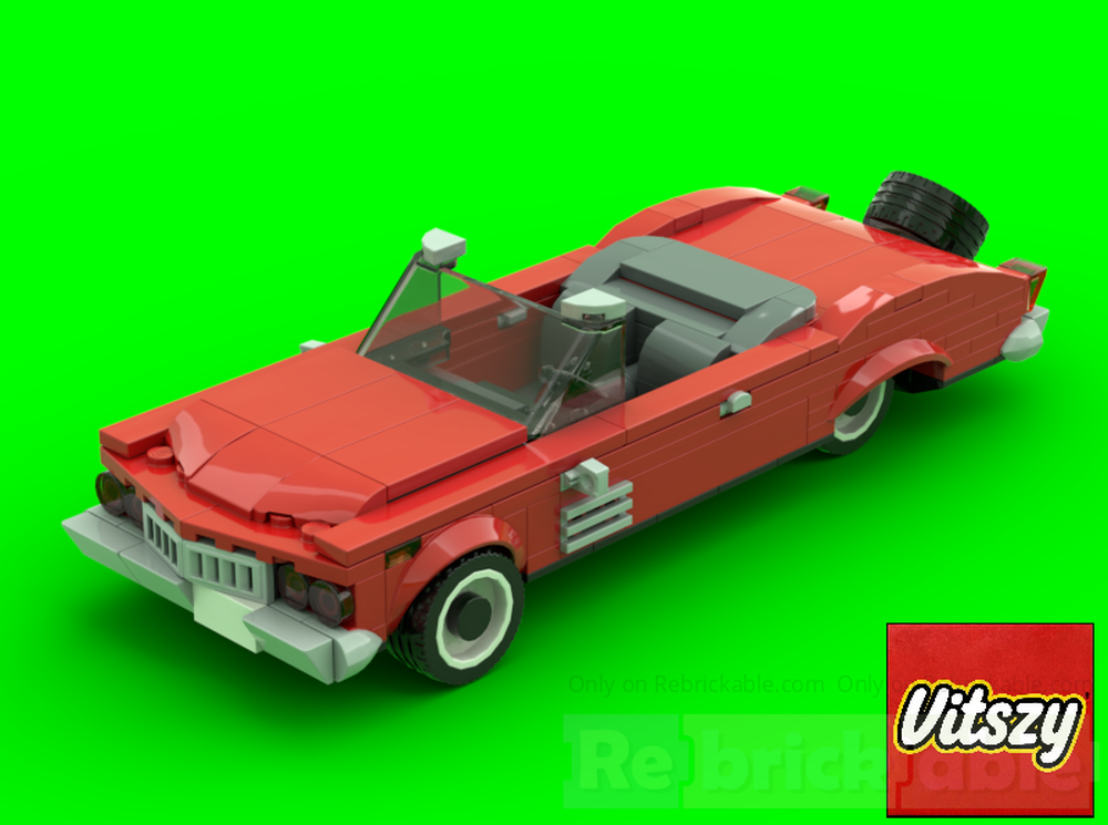 LEGO MOC-227553 Oldstyle roadster by Vitszy | Rebrickable - Build with LEGO