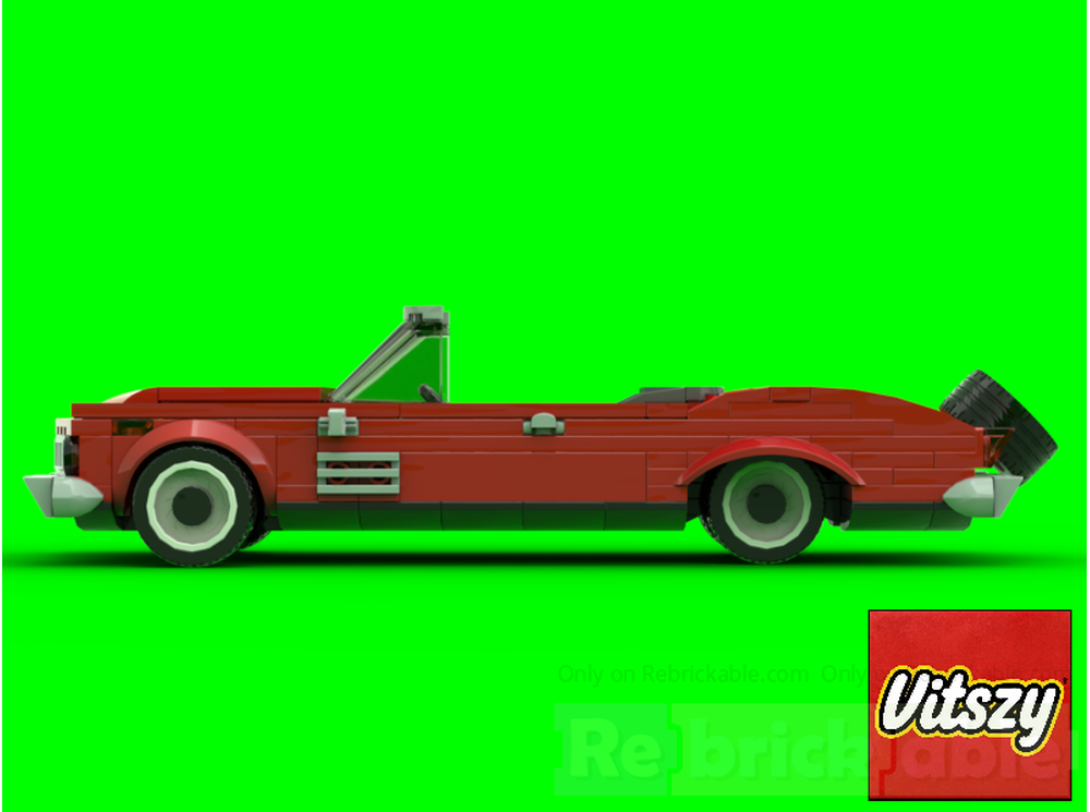 LEGO MOC-227553 Oldstyle roadster by Vitszy | Rebrickable - Build with LEGO