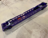 Purple Convertible Limousine