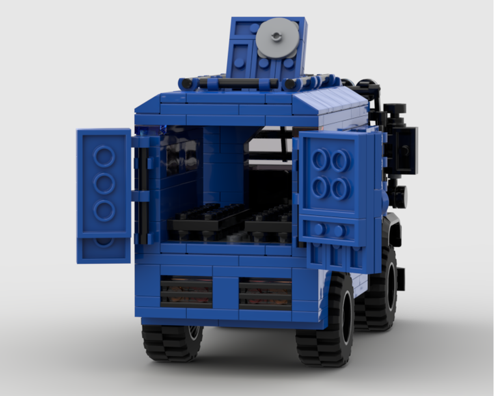 LEGO MOC-227571 UniMog Riot Van by reggieranger | Rebrickable - Build ...