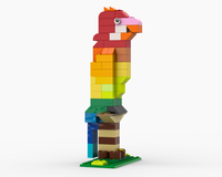 10713 Rainbow parrot