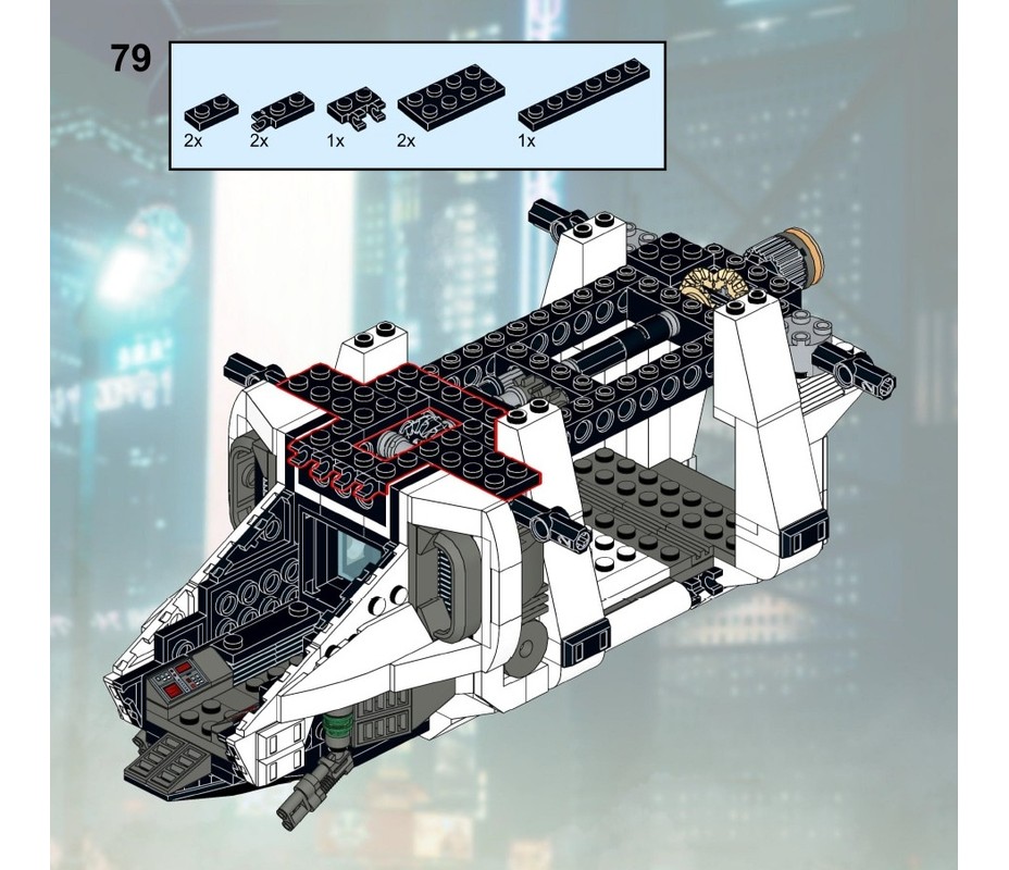 LEGO MOC-227613 Space Police AV Dropship by AinzaBuilds