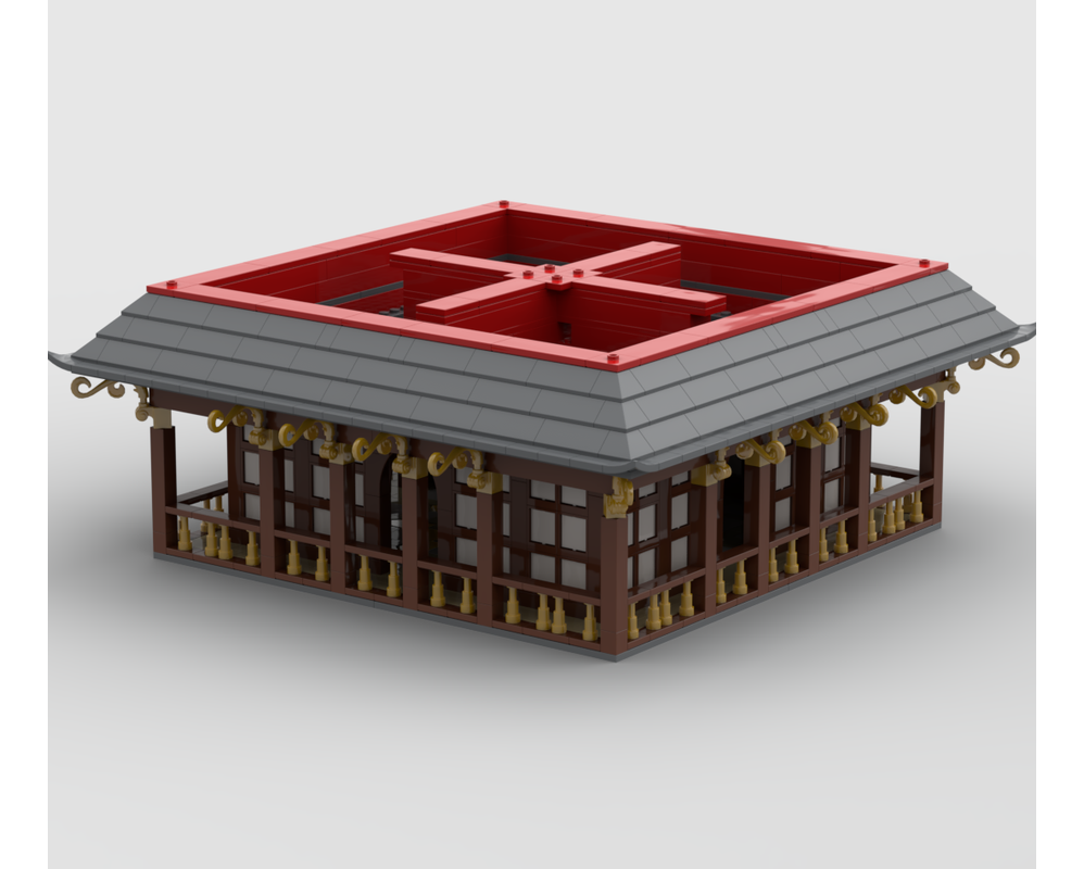LEGO MOC-227643 Modular Japanese Pagoda by Helldogg12
