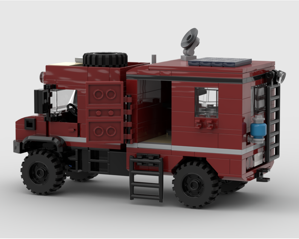 LEGO MOC-227683 Deluxe UniMog Dual Cab Camper by reggieranger ...