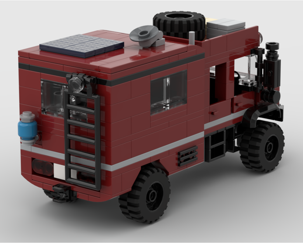 LEGO MOC-227683 Deluxe UniMog Dual Cab Camper by reggieranger ...