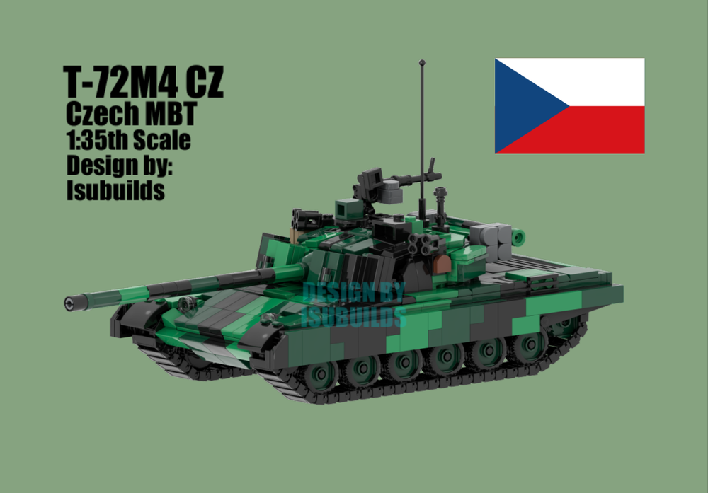 LEGO MOC-227764 T-72M4 CZ by Isubuilds | Rebrickable - Build with LEGO