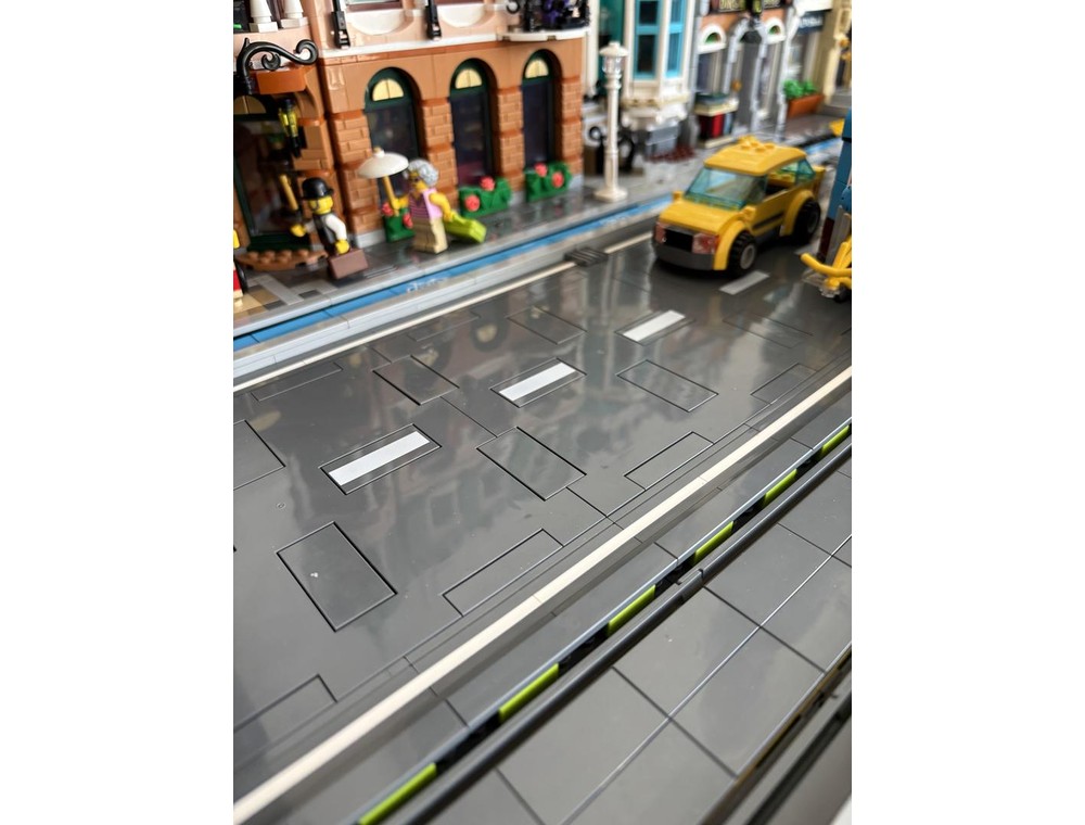 LEGO MOC Modular Road with Shoulders, Tram and Bike Lanes by otrain43 ...