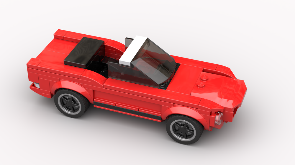 Guvernør hage Wade LEGO MOC 1968 Ford Mustang Convertible by Turiargov | Rebrickable - Build  with LEGO