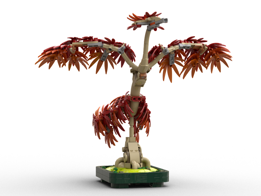 LEGO MOC Japanese Maple Phoenix by Kostack | Rebrickable - Build