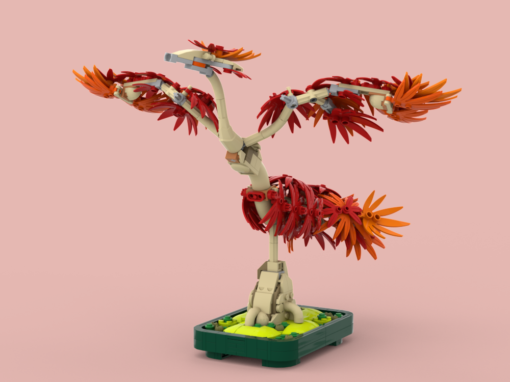 LEGO MOC-227812 Maple Phoenix by Kostack | Rebrickable - Build