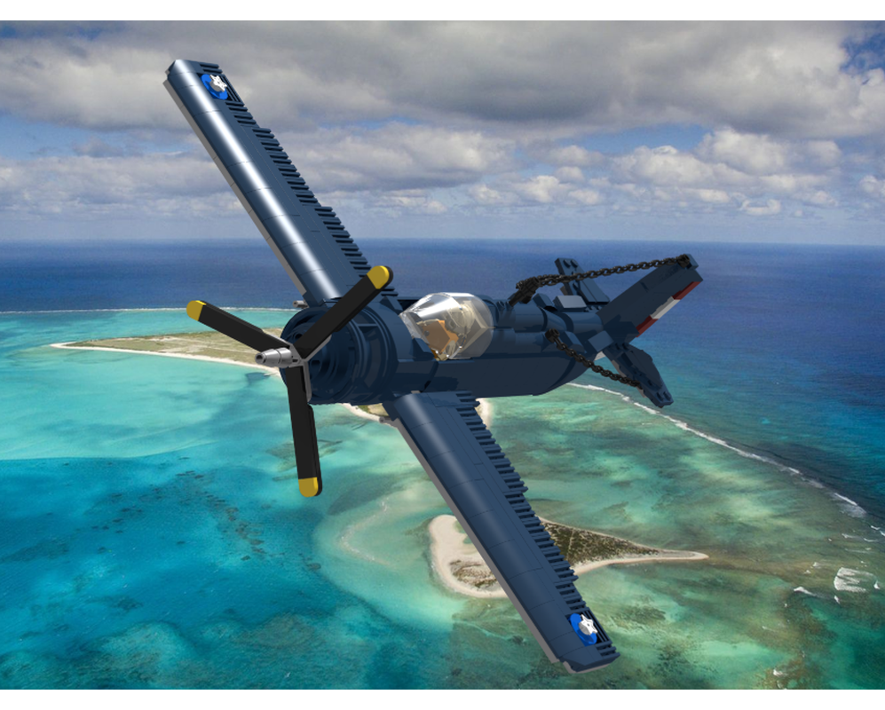 LEGO MOC-227813 Grumman F4F Wildcat by Goldblast | Rebrickable