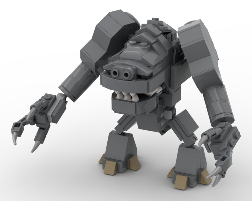 LEGO MOC-227846 Gray Rancor by Tacodac | Rebrickable - Build with LEGO