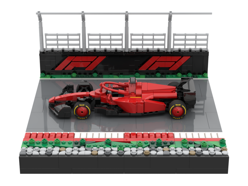 LEGO MOC-227861 LEGO Speed Champions Formula 1 Display Stand by ...