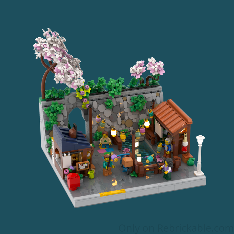 LEGO MOC Lantern Festival by rebelnili | Rebrickable - Build with LEGO