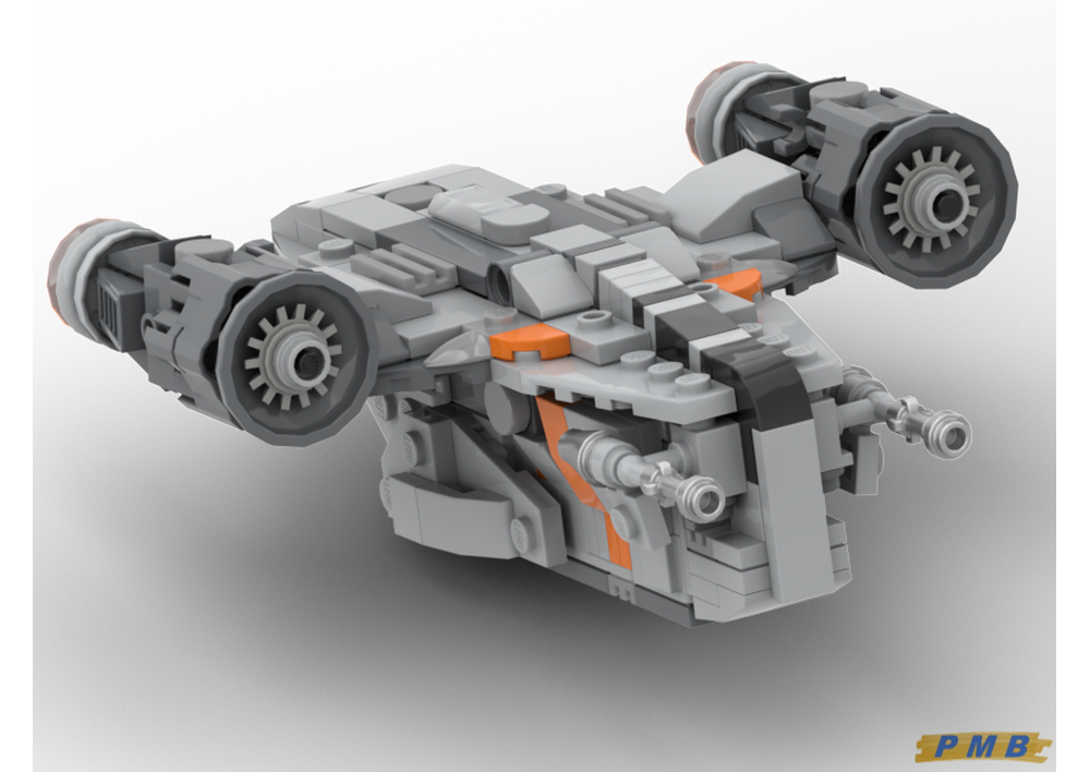 LEGO MOC-227892 Razor Crest by PierreMiniBricks | Rebrickable - Build ...