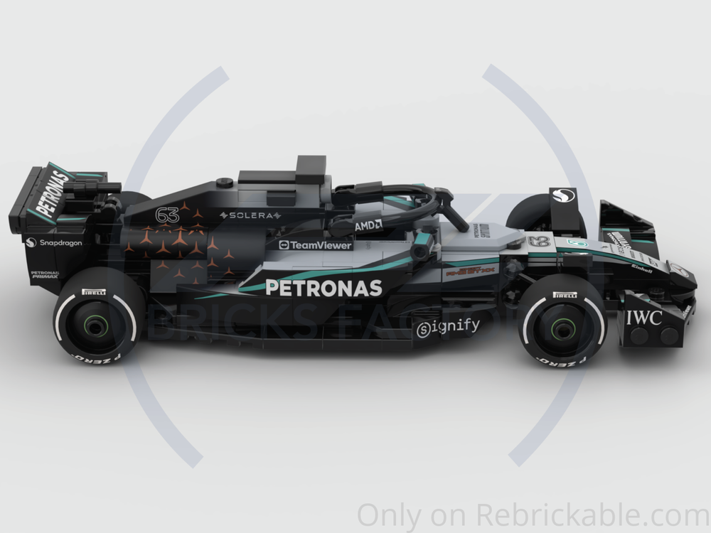 LEGO MOC-227906 F1 Mercedes W16 Silverstone by Pit Lane Bricks Factory ...