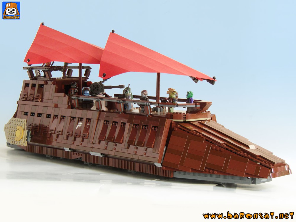 LEGO MOC RB Jabba's Sail Barge BaronSat | Rebrickable - Build with LEGO