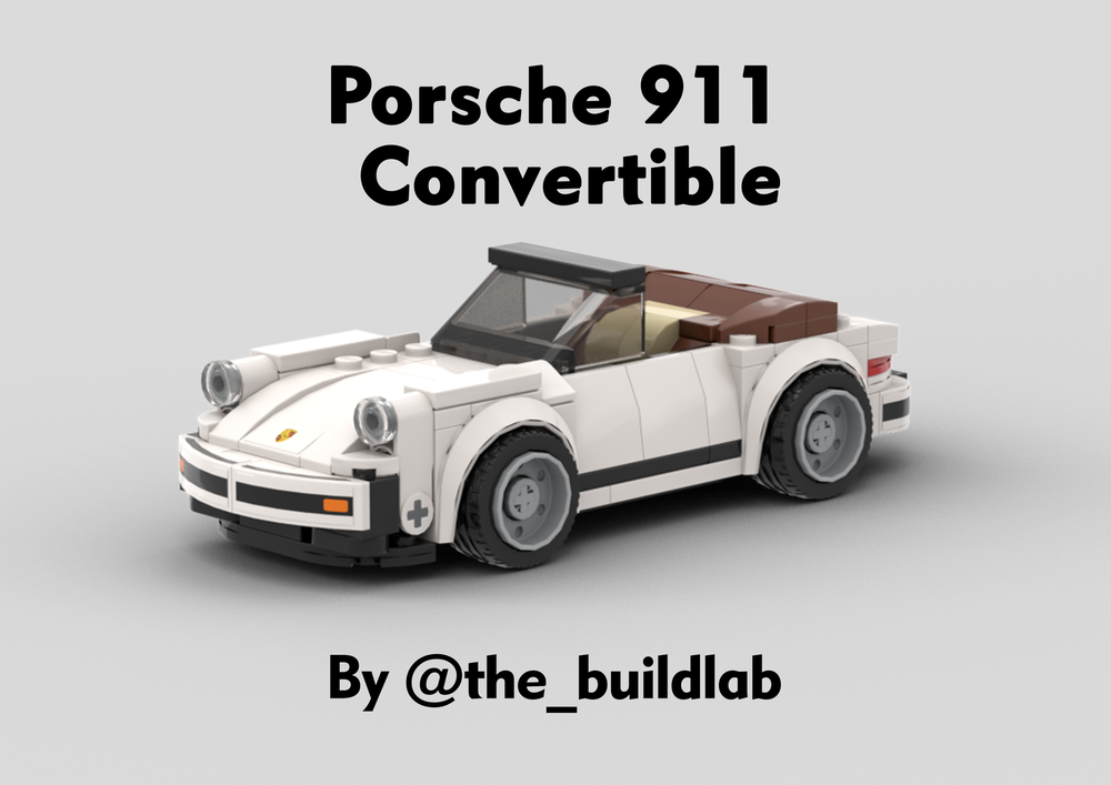 LEGO MOC-227912 Porsche 911 Turbo Convertible by BuildLab