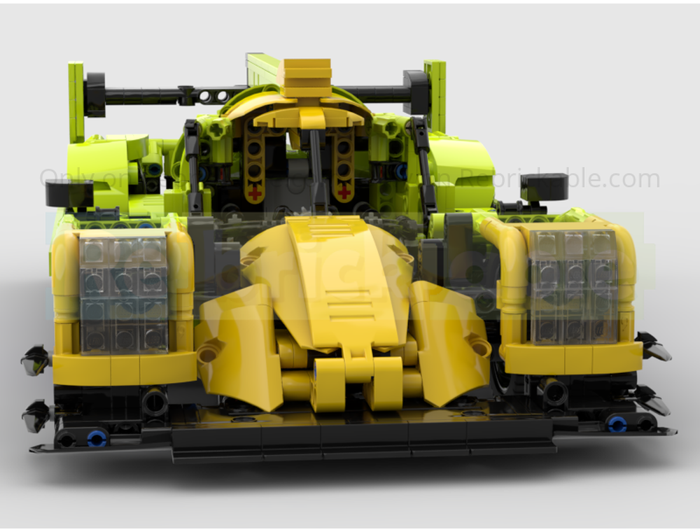 LEGO MOC-227966 Technic Inter Europol LMP2 Oreca 07 Racing Car by