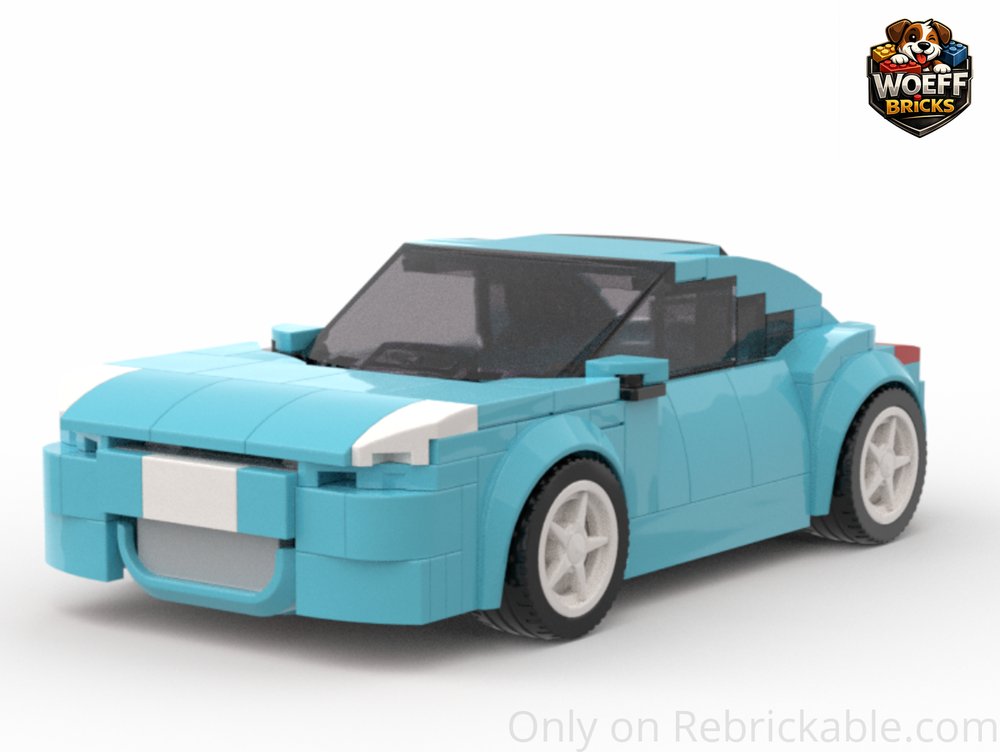 LEGO MOC-228018 Nissan 350z by Woeff Bricks | Rebrickable - Build