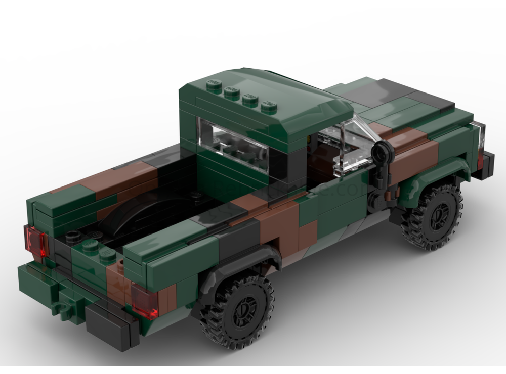 LEGO MOC-228042 M1008 CUCV by gunsofbrickston | Rebrickable - Build ...
