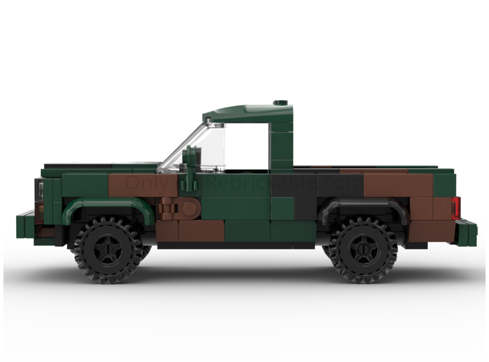 LEGO MOC-228042 M1008 CUCV by gunsofbrickston | Rebrickable - Build ...