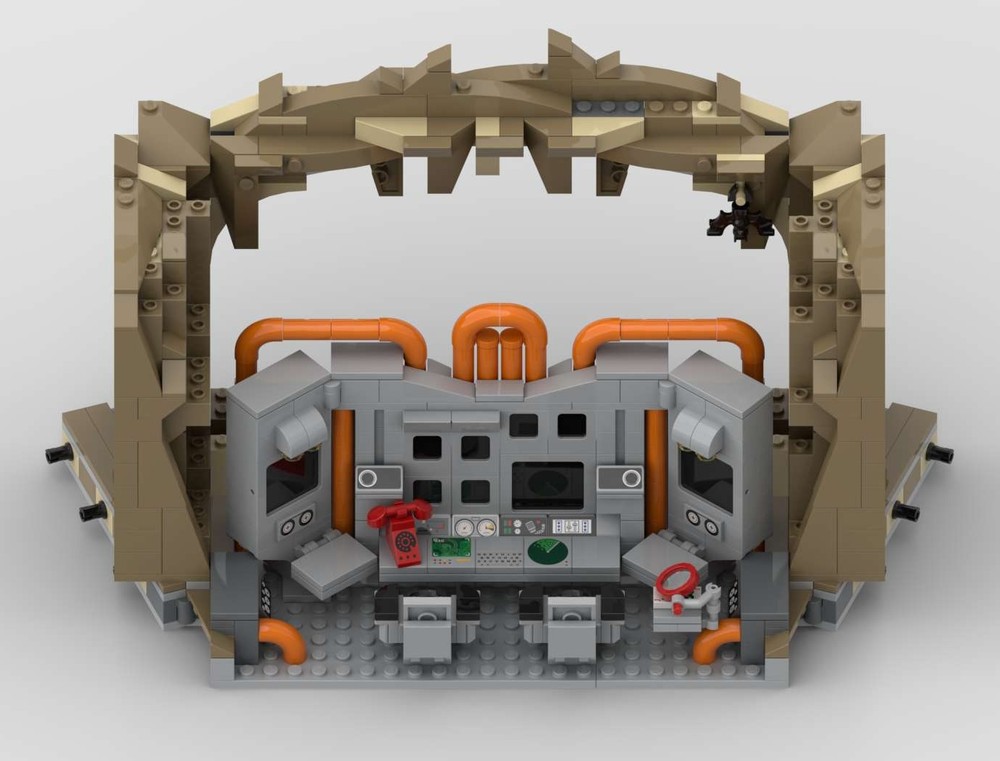 LEGO MOC-228044 1966 Batcave Batcomputer by lonewolve87 | Rebrickable ...