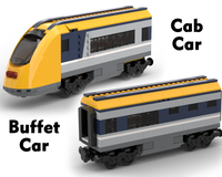 60197 Cab Car & Buffet Car