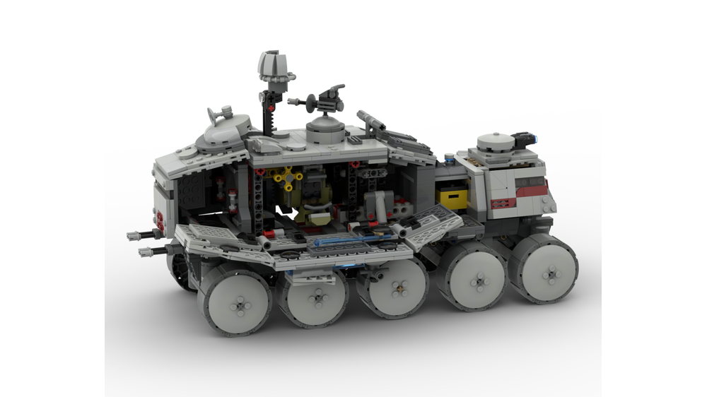 LEGO MOC MODIFIED 75151 CLONE TURBO TANK - (HAVw A6 JUGGERNAUT) by
