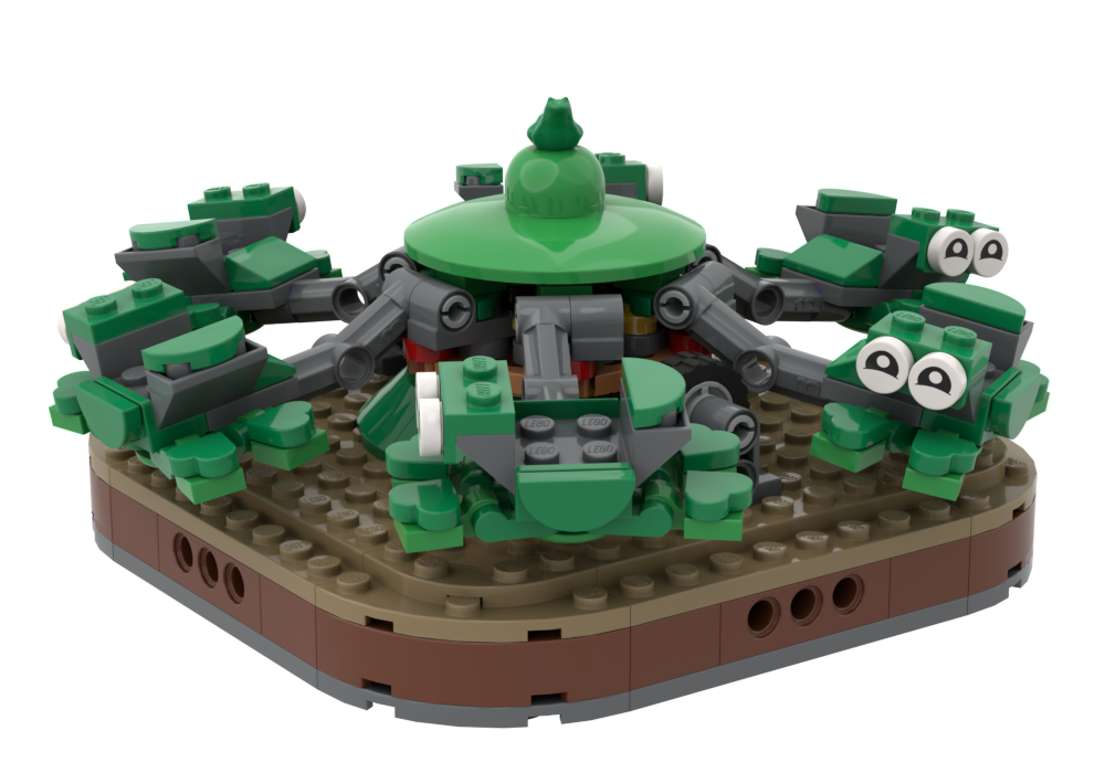 LEGO MOC-228122 Ribbit Ride by OrchardBuilds | Rebrickable - Build with ...