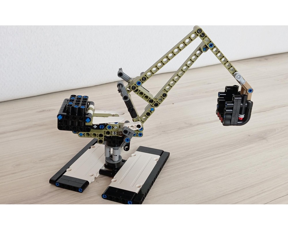 LEGO MOC-228197 42110 Technic Sit-on Excavator LEGO Technic Landrover ...