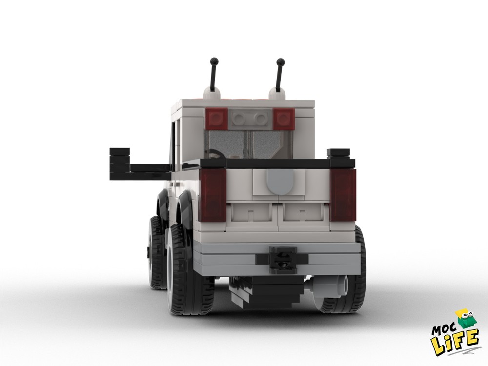 LEGO MOC-22822 Ram 3500 quad cab small bed by MocLife | Rebrickable ...