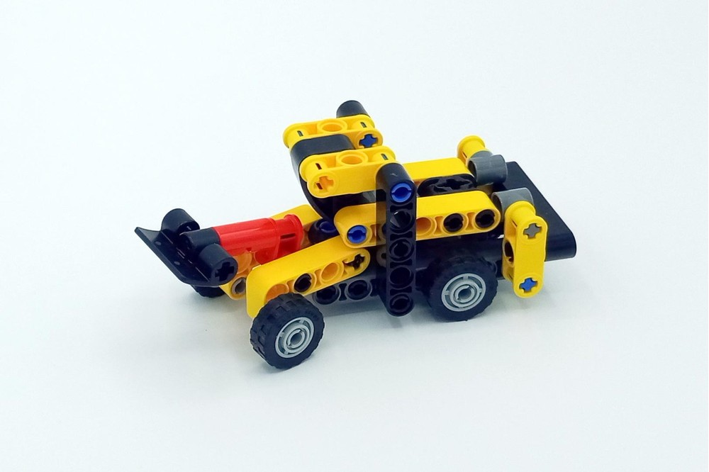 LEGO MOC 412504 Wheel Loader by Nequmodiva | Rebrickable - Build with LEGO