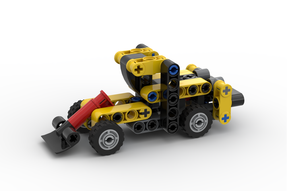 LEGO MOC 412504 Wheel Loader by Nequmodiva | Rebrickable - Build with LEGO