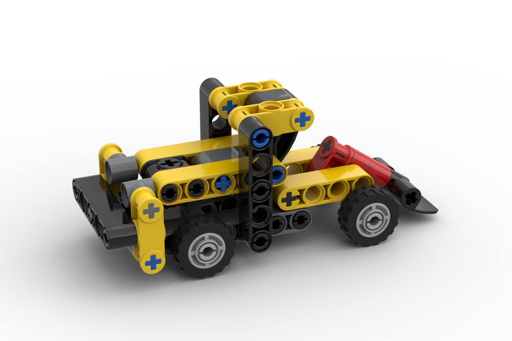 LEGO MOC 412504 Wheel Loader by Nequmodiva | Rebrickable - Build with LEGO