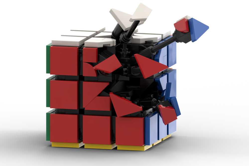 LEGO MOC RUBICK cube by StartSpider 2425 | Rebrickable - Build with LEGO